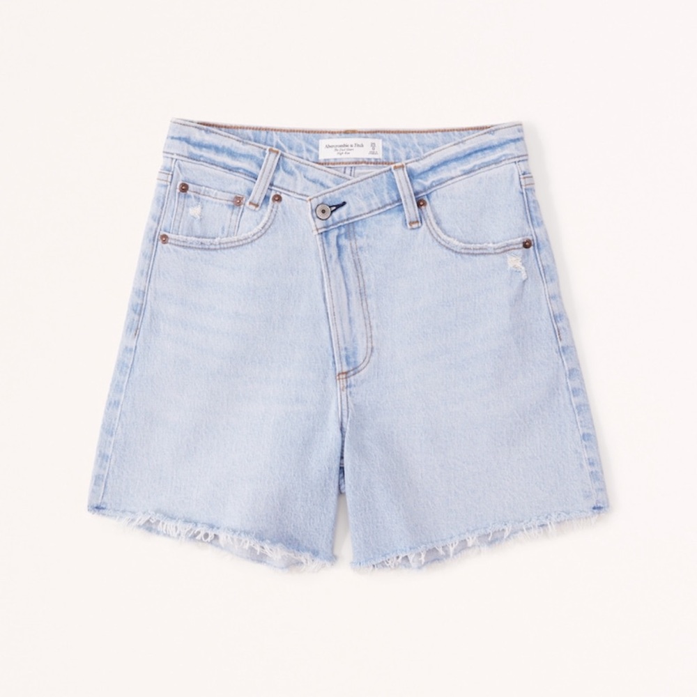 High Rise Dad Shorts